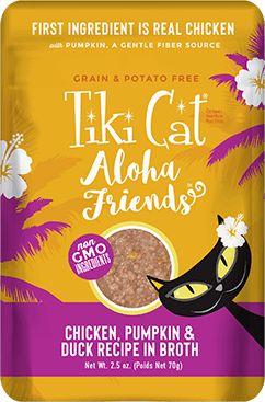 Tiki Cat Aloha Friends Chicken, Pumpkin & Duck